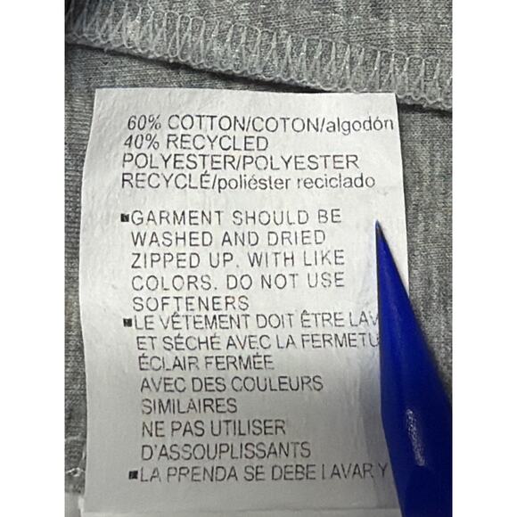 NWT Under Armour Men's Small White Gray Unstoppable Fleece Full-Zip LS Hoodie - Picture 9 of 10